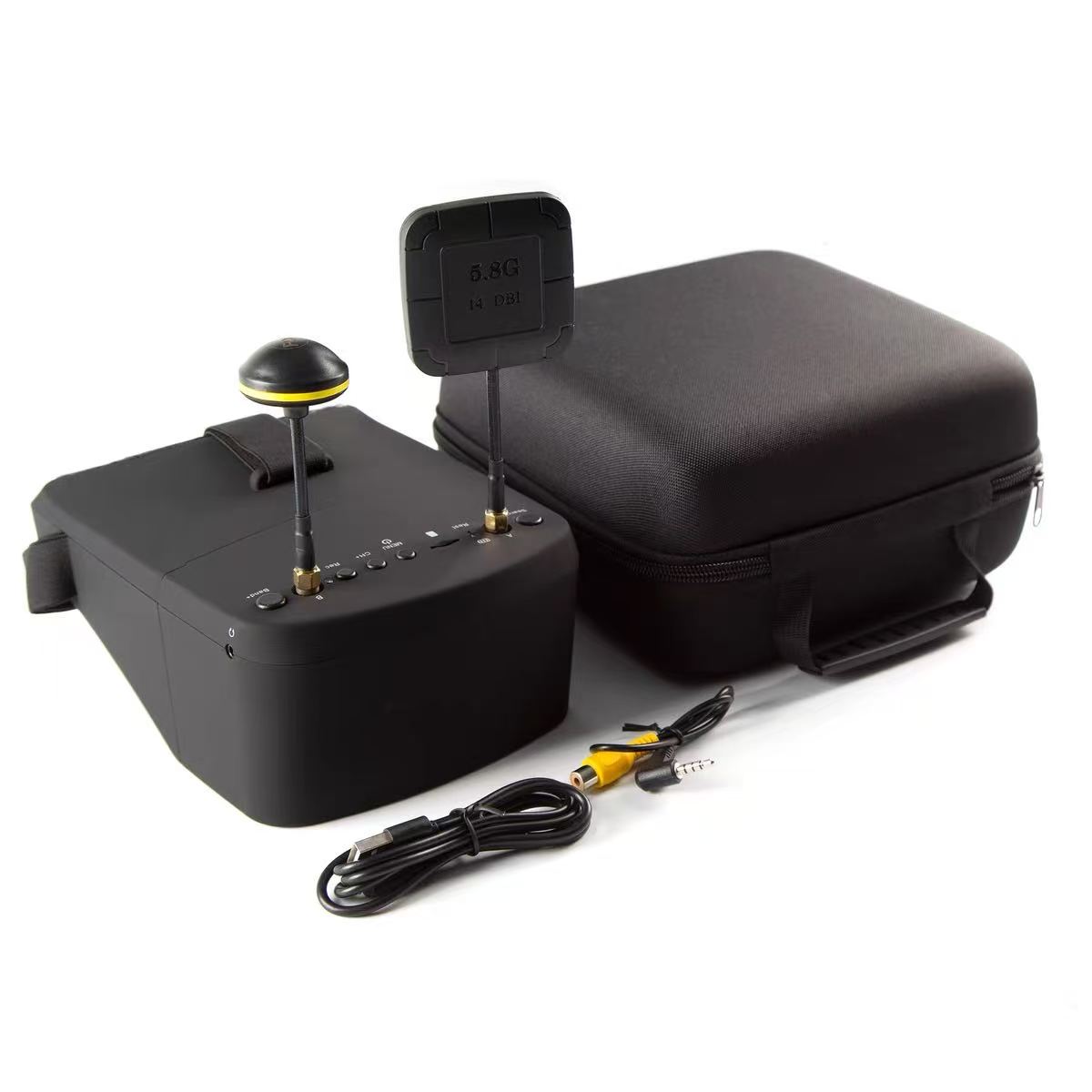 Óculos FPV EV800D com Tela Des - Drone Racing Goggles avaliação e preço