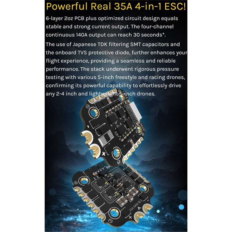 B92B para Speedybee F405 Mini  - Drone Racing Esc avaliação e preço