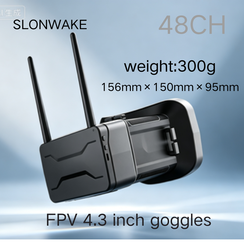 Óculos FPV 5.8G 4.3 Polegadas  - Drone Racing Goggles avaliação e preço